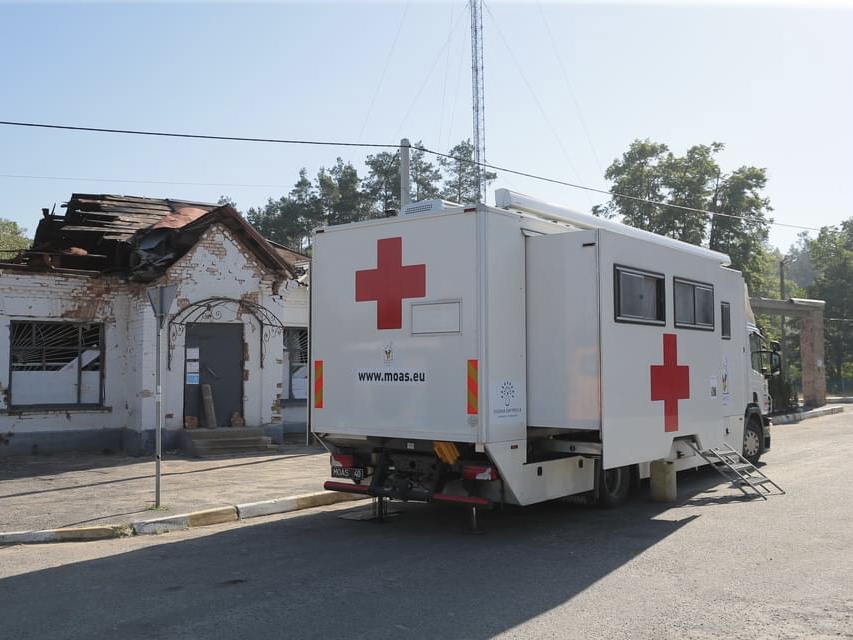 На Київщині почали працювати мобільні медичні бригади від МОЗ та ВООЗ